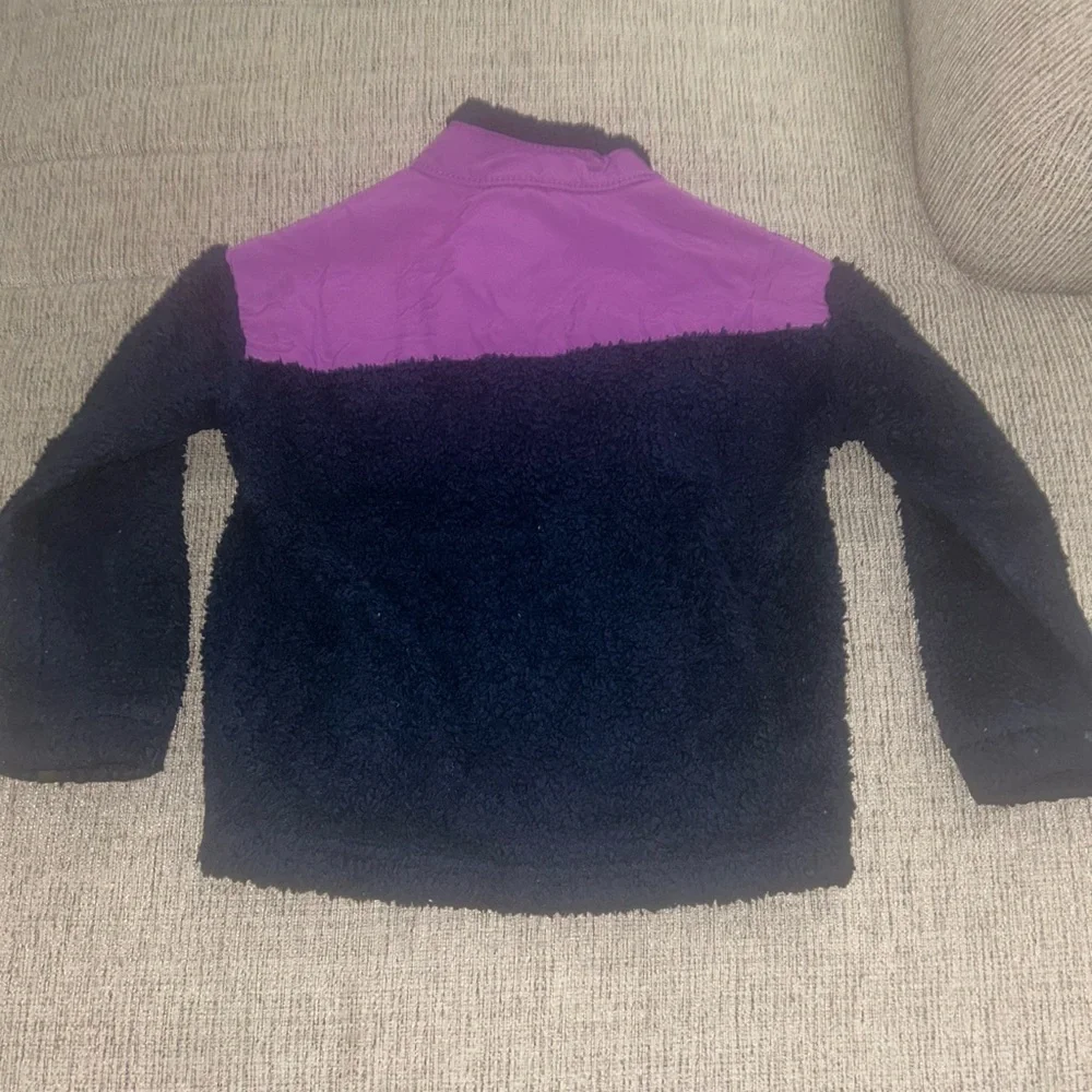 Cat & Jack Purple and Black Kids Puffer Jacket